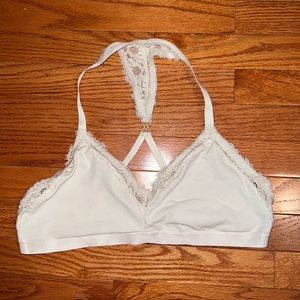 Aerie White Lace Bralette